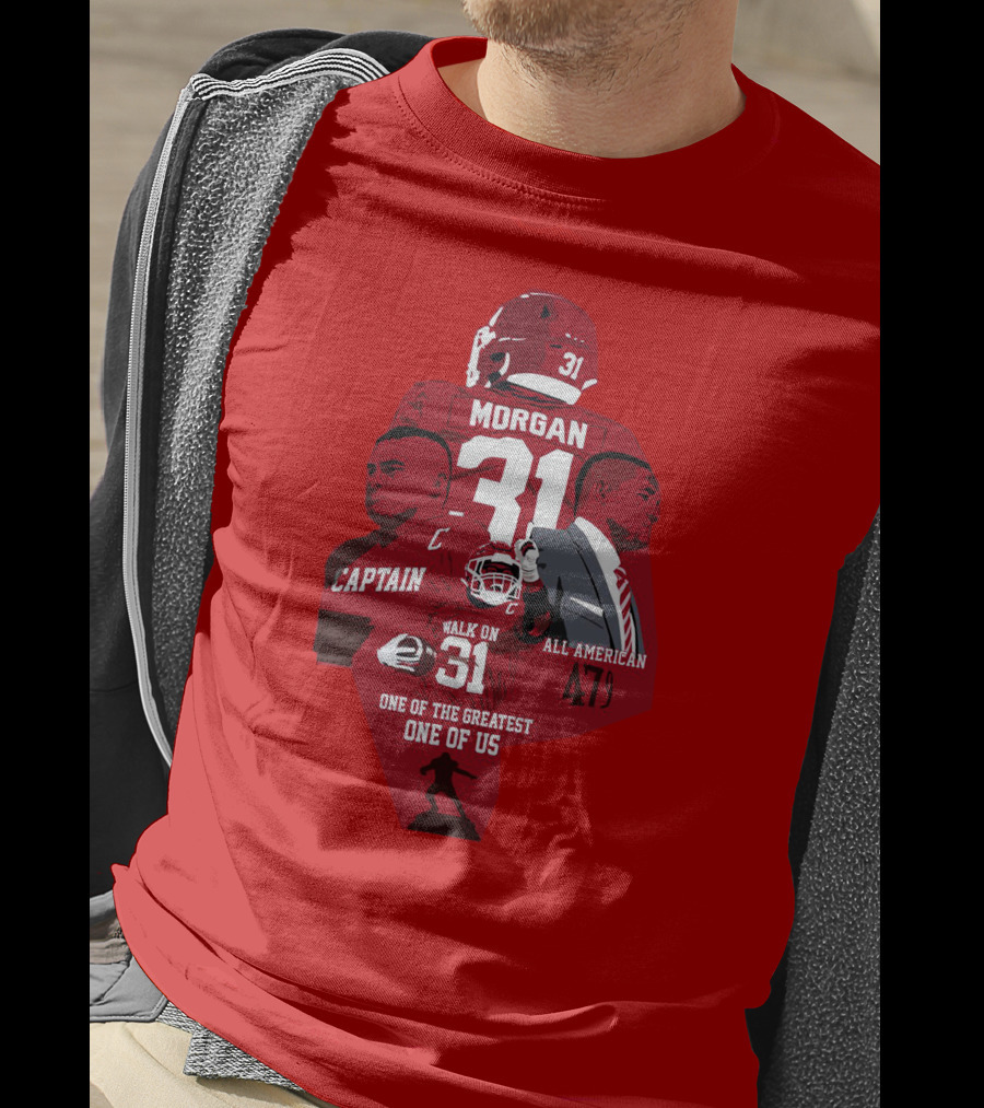 Grant Morgan One Of The Greatest Captain All American 479 T-Shirt