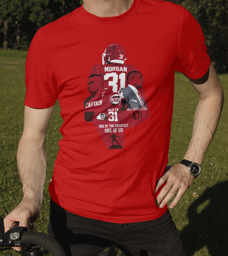 Grant Morgan One Of The Greatest Captain All American 479 T-Shirt