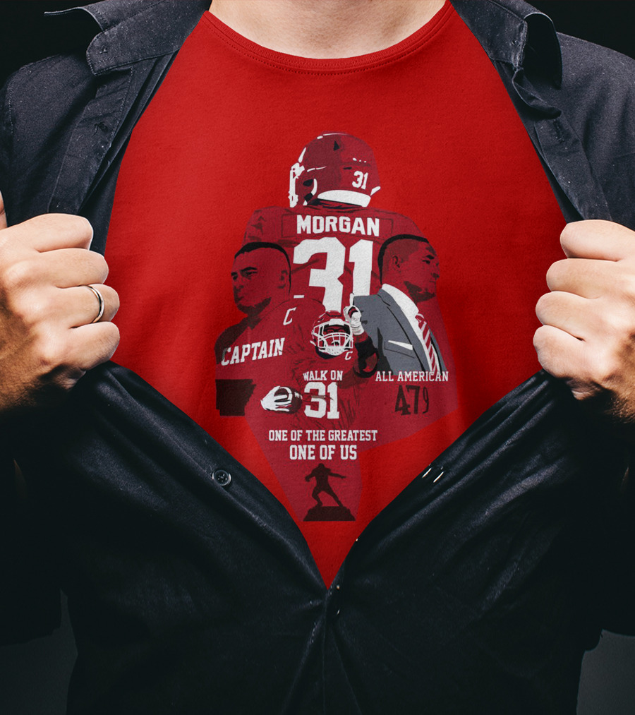 Grant Morgan One Of The Greatest Captain All American 479 T-Shirt