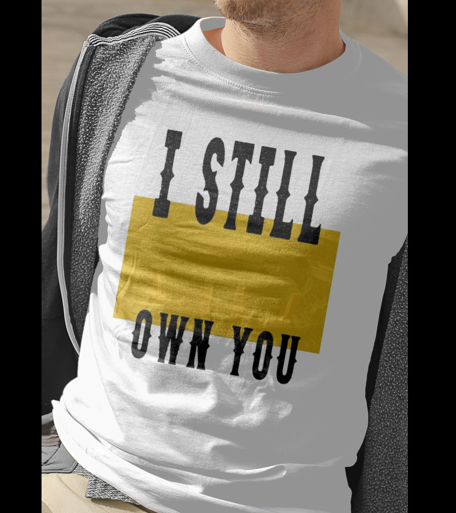 Allen Lazard I Still Own You Stadium Background T-Shirt