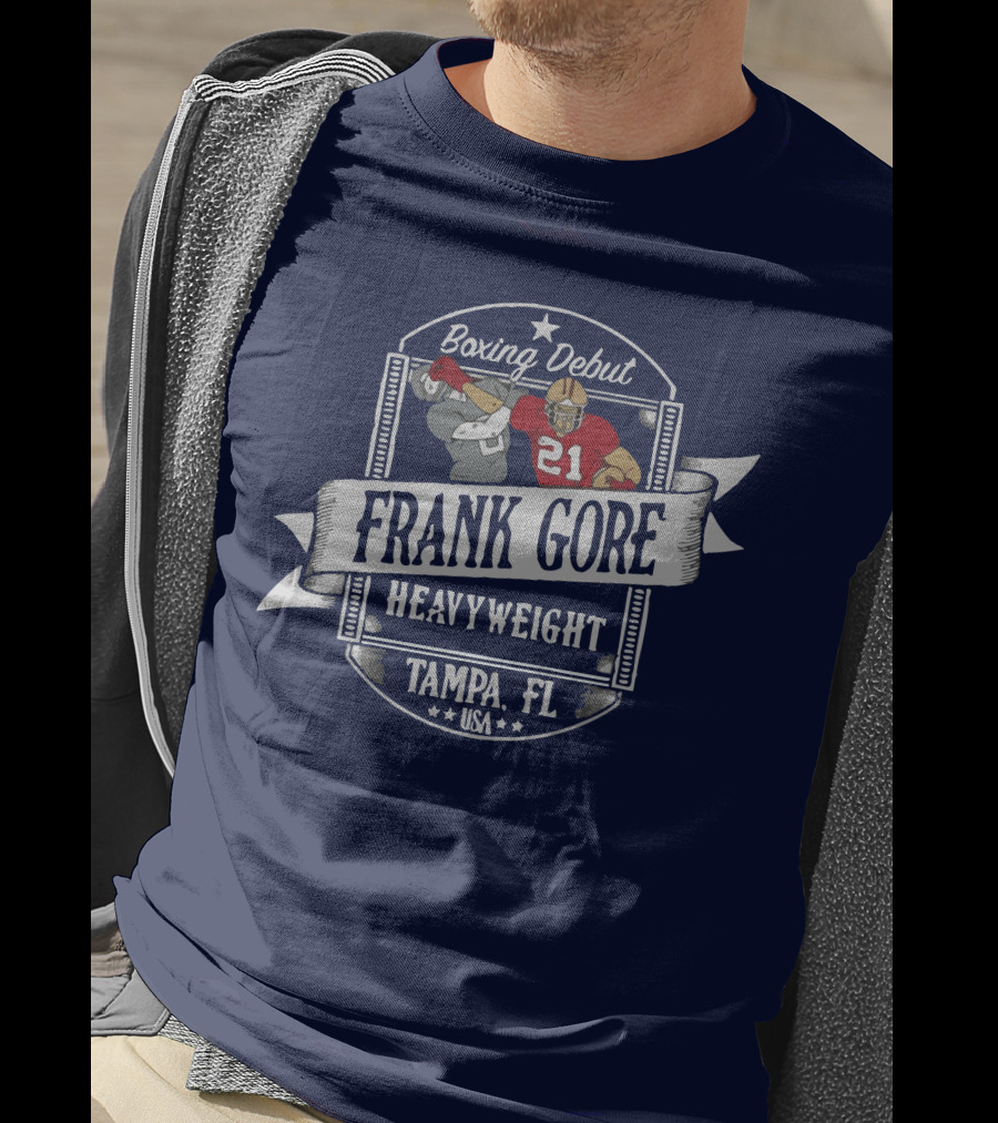 Frank Gore Boxing Debut Heavyweight Tampa FL USA T-Shirt