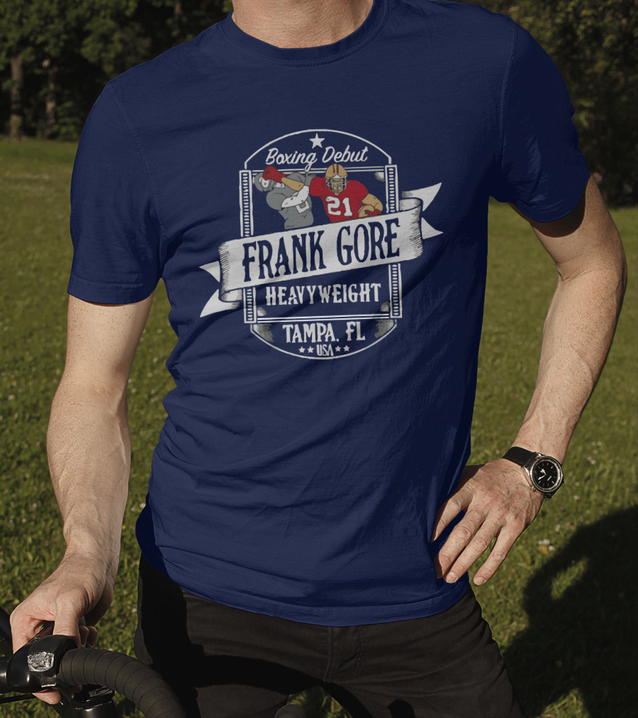 Frank Gore Boxing Debut Heavyweight Tampa FL USA T-Shirt