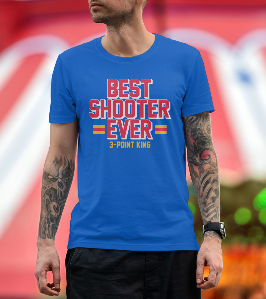 Best Shooter Ever 3-Point King T-Shirt