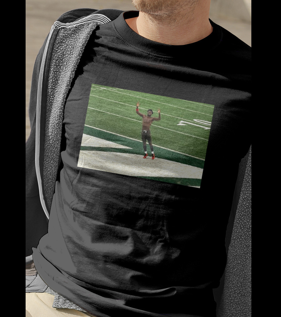 Antonio Brown Throws Takes Off End Zone Walk Off Victory Celebration NFL Game T-Shirt