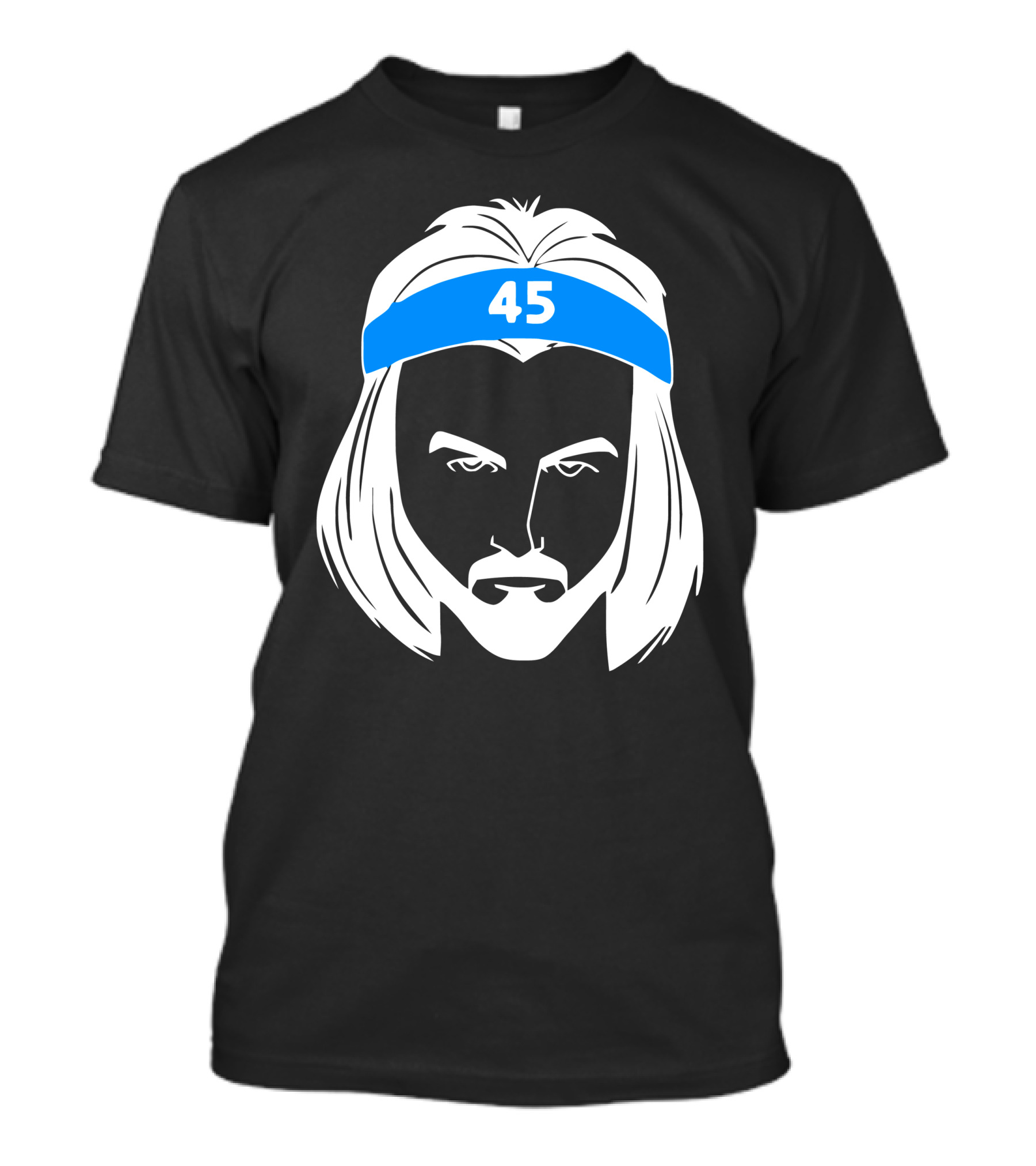 Brady Manek Tar Heel 45 Headband T-Shirt