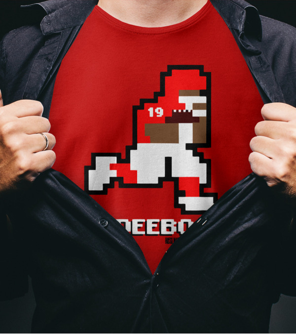 Deebo Samuel 8-Bit Retro NFLPA Number 19 Football T-Shirt