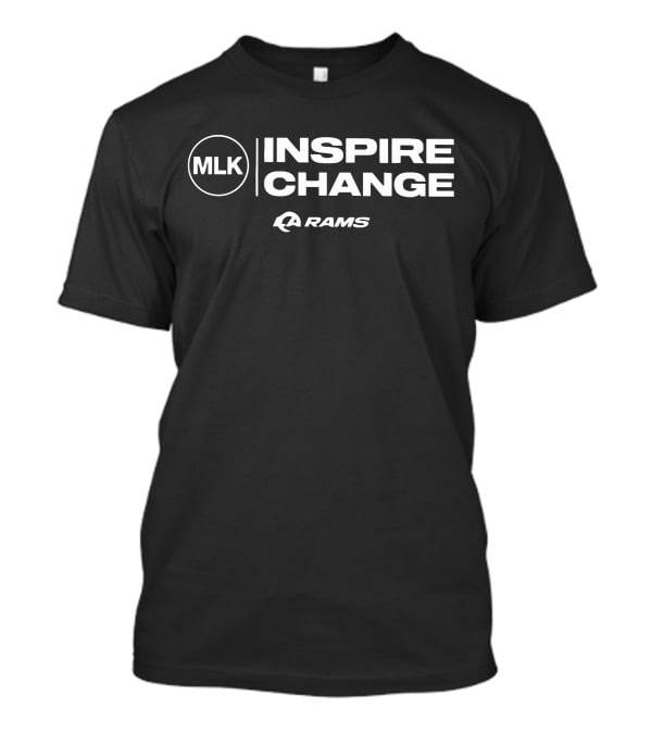MLK Inspire Change Rams T-Shirt
