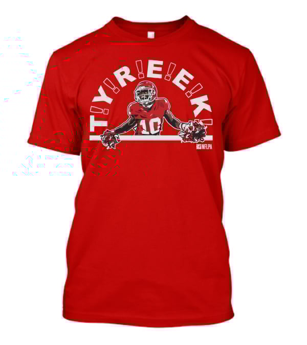 TYREEK NFLPA Football Pom-Poms T-Shirt