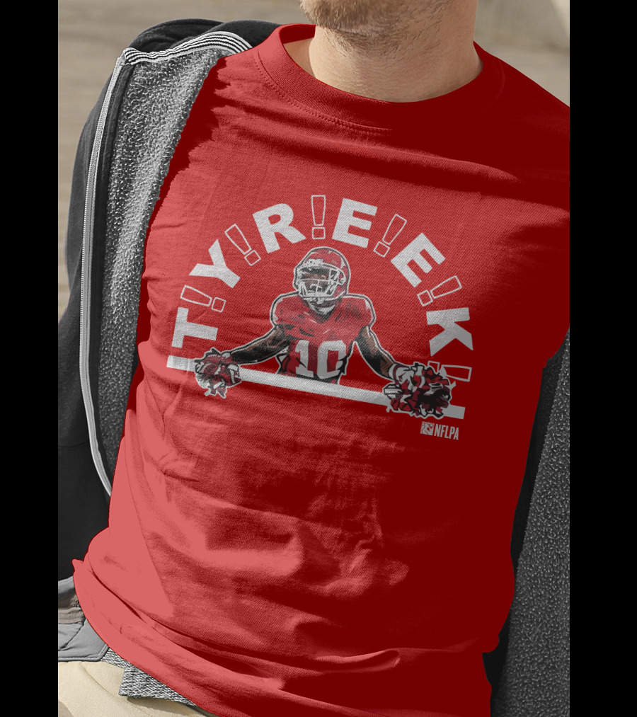 TYREEK NFLPA Football Pom-Poms T-Shirt