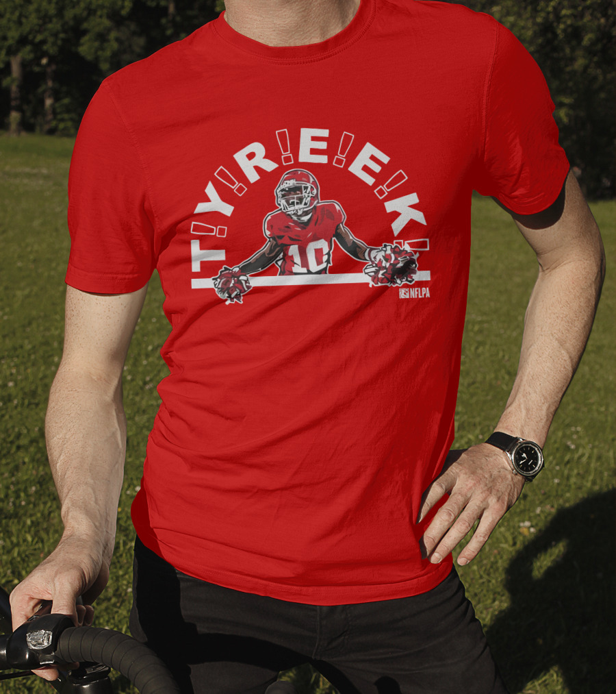 TYREEK NFLPA Football Pom-Poms T-Shirt