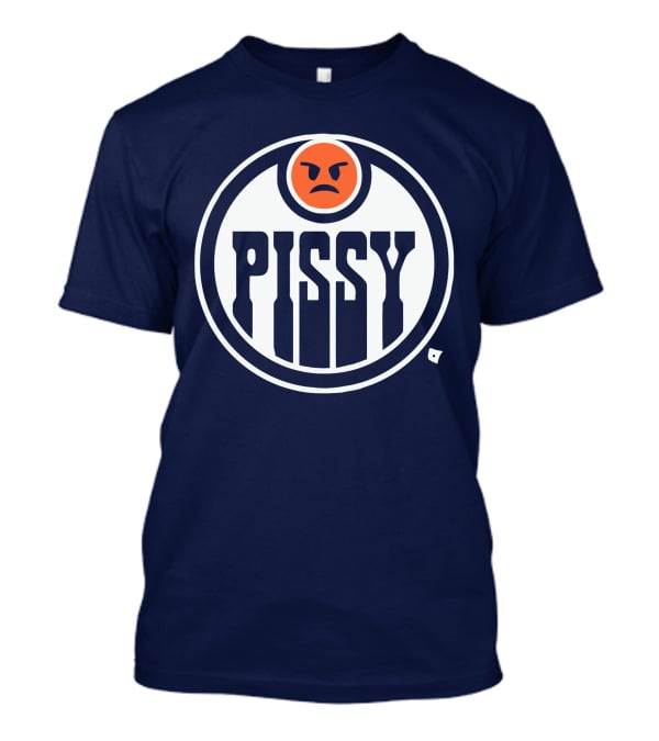 Pissy Emoticon Oilers T-Shirt