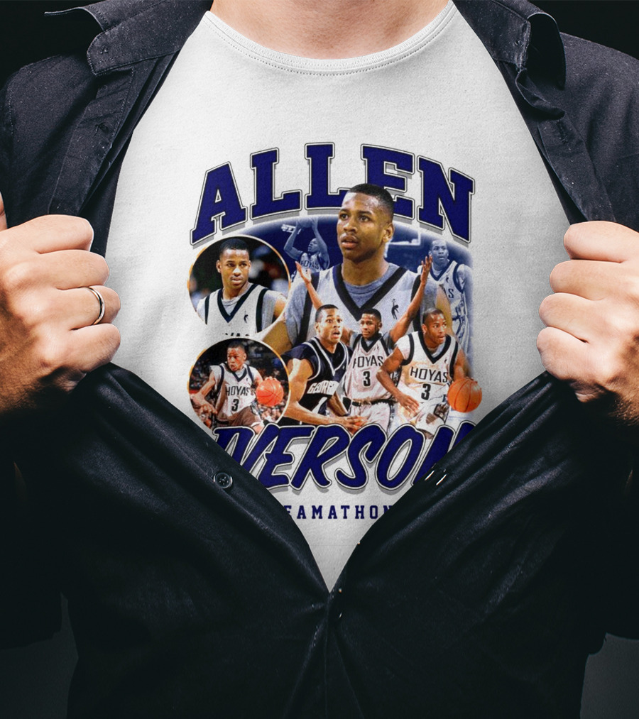 Allen Iverson Hoyas Dreamathon T-Shirt
