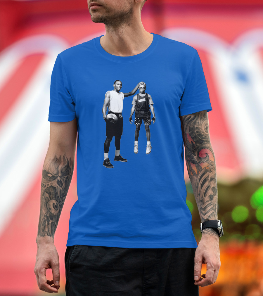 Luka Doncic Michael Jordan Spike Lee Basketball Legends T-Shirt