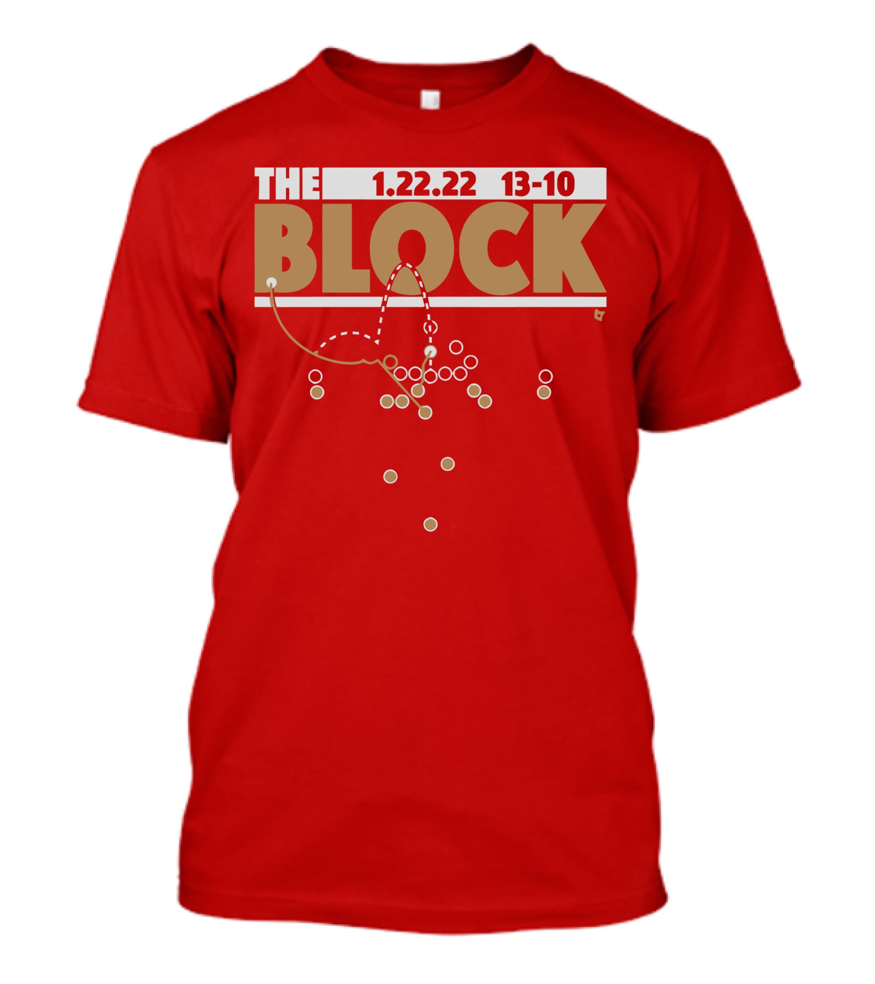 Block San Francisco 1.22.22 13-10 T-Shirt