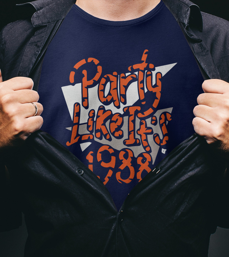 Cincinnati Party Like It's 1988 Retro Style Vintage T-Shirt
