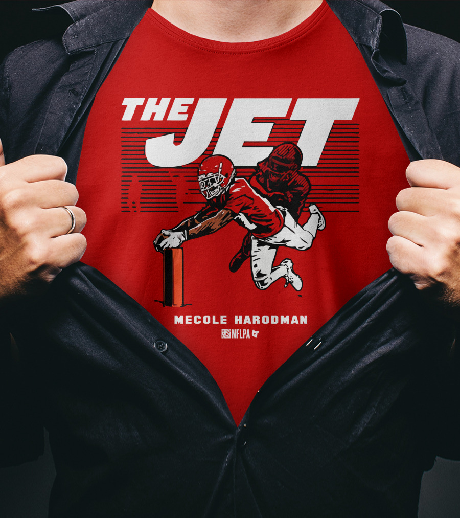 The Jet Mecole Hardman NFLPA T-Shirt