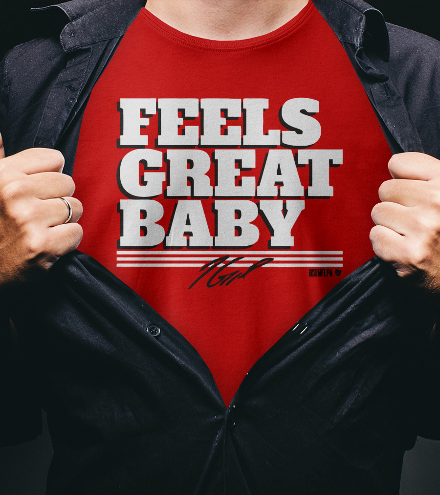 Jimmy Garoppolo Feels Great Baby NFLPA T-Shirt
