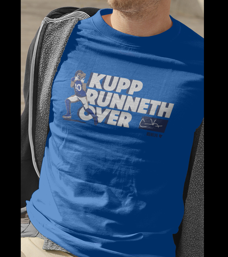 Kupp Runneth Over Cooper Kupp NFLPA 10 Football Player T-Shirt