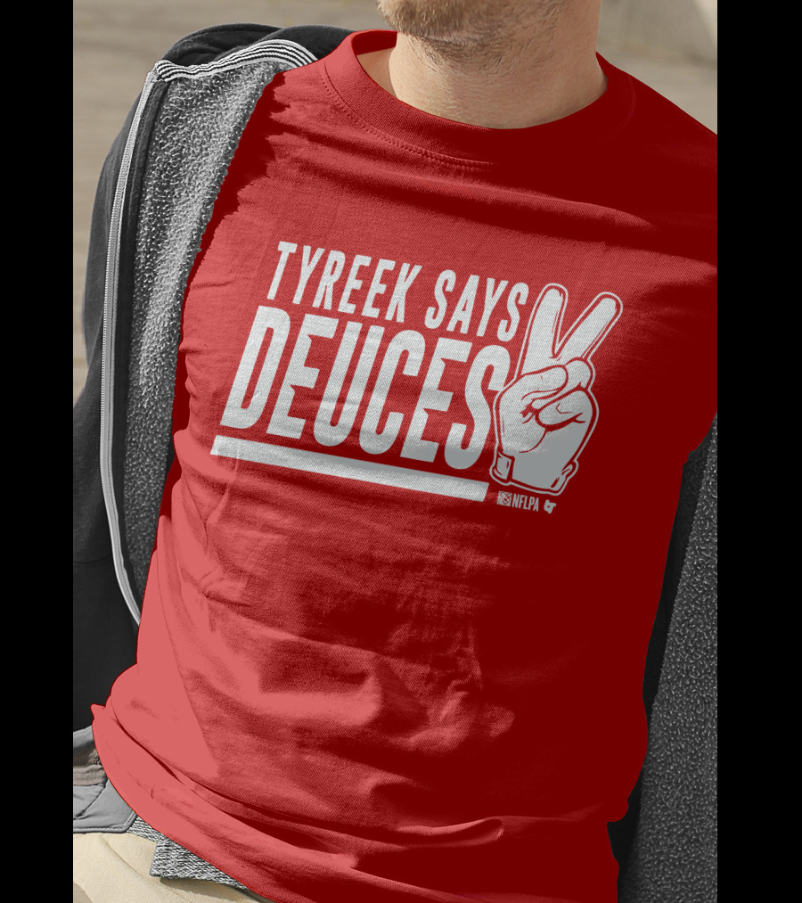 Tyreek Says Deuces Nflpa T-Shirt