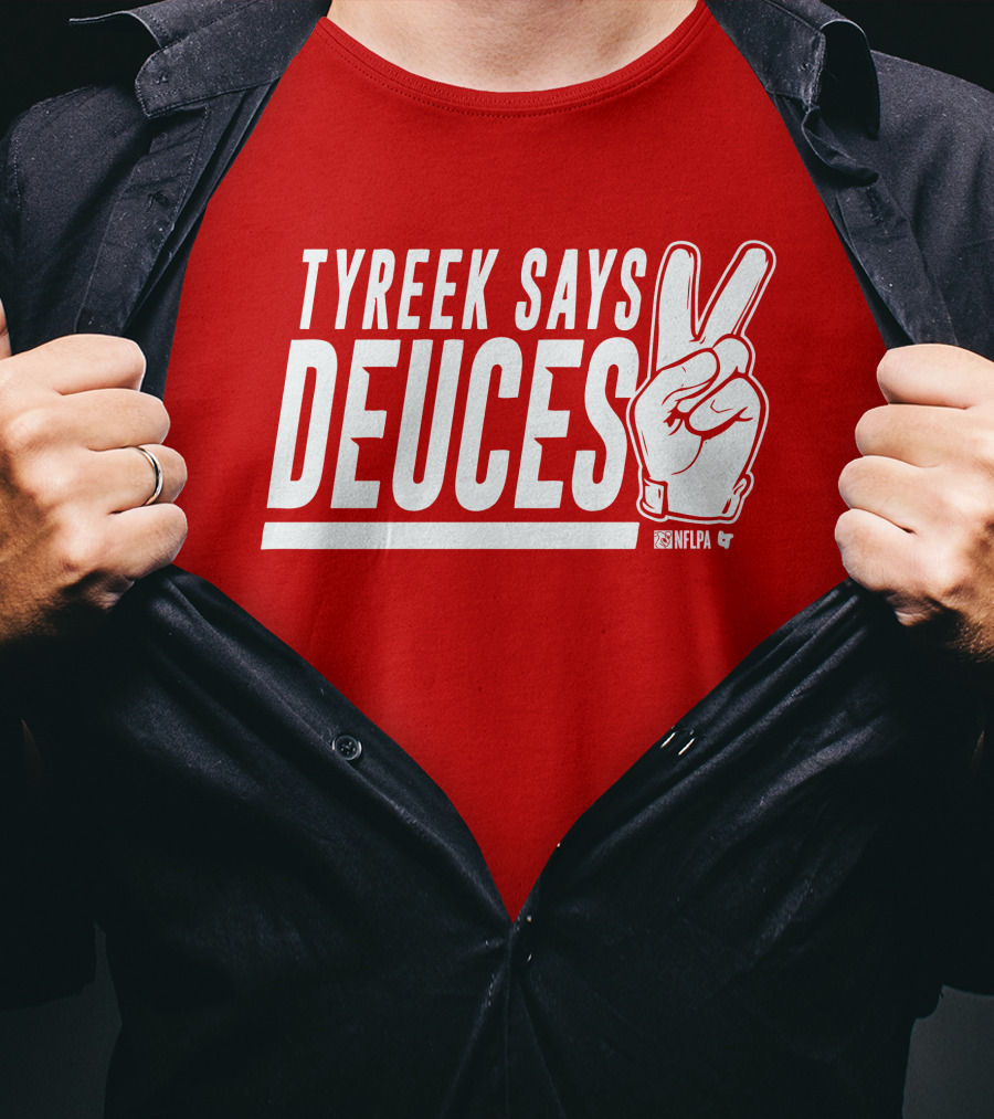 Tyreek Says Deuces Nflpa T-Shirt