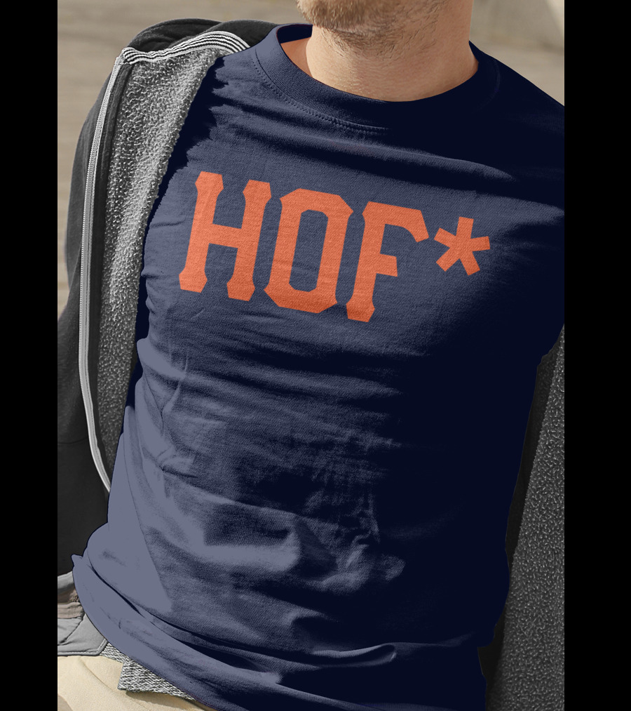 HOF* Navy Orange T-Shirt