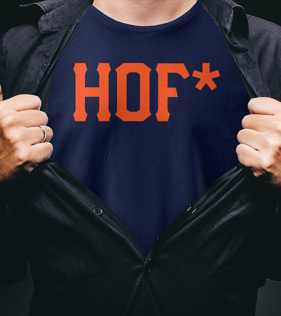 HOF* Navy Orange T-Shirt