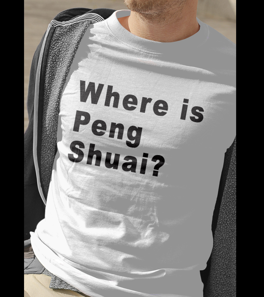 Where Is Peng Shuai Question T-Shirt