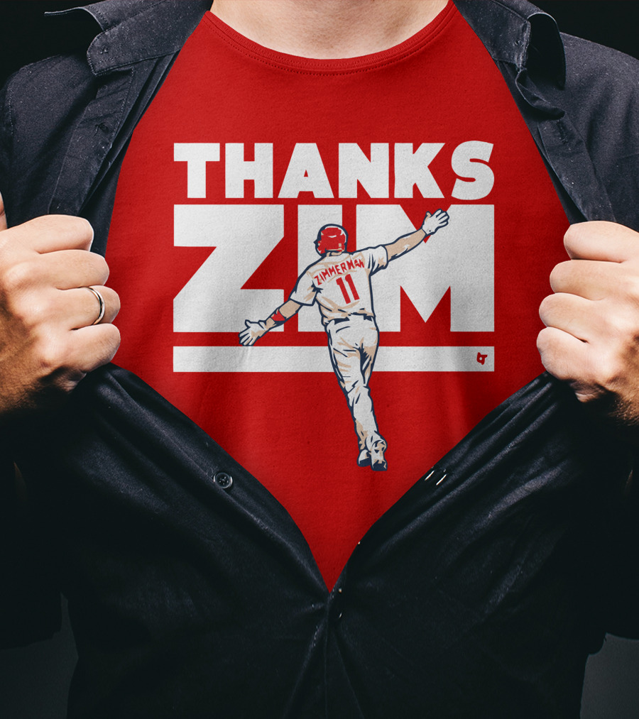 Thanks Zim Ryan Zimmerman 11 T-Shirt