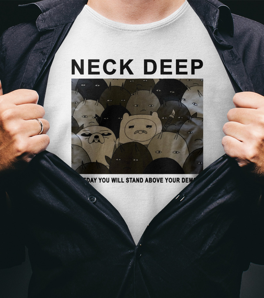 Neck Deep Someday You Will Stand Above Your Demons T-Shirt