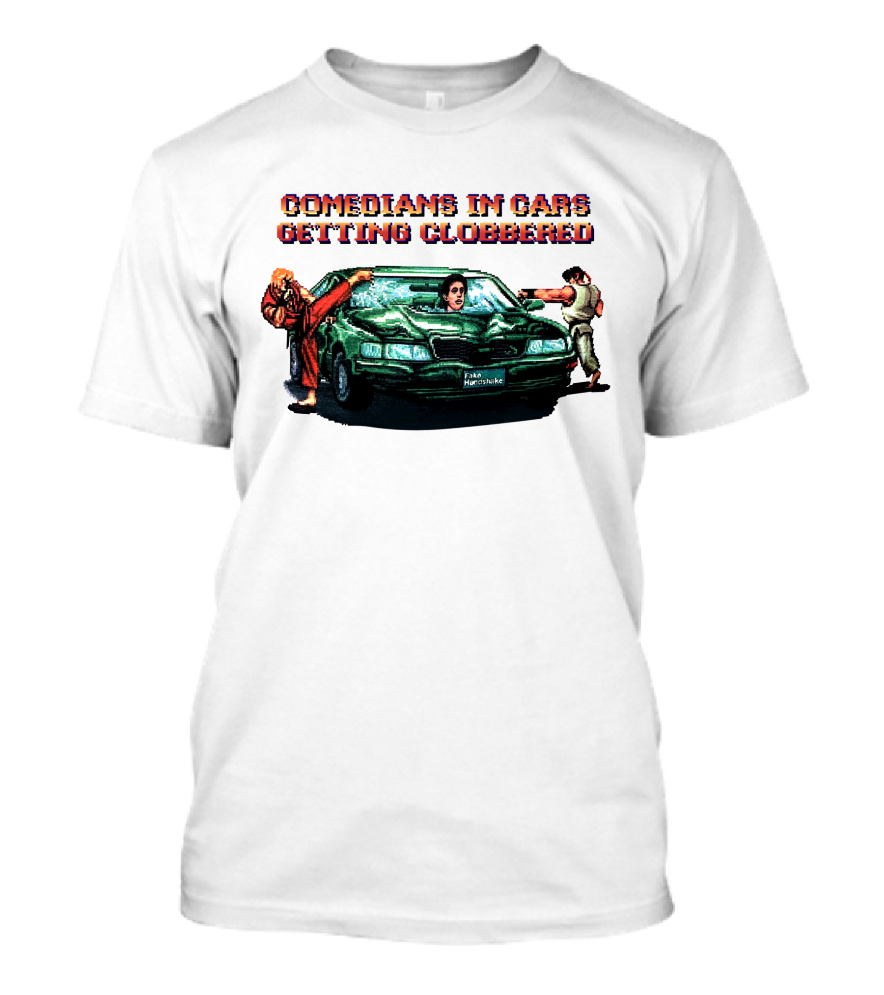 Comedians In Cars Getting Clobbered Fake Nhuatsukee T-Shirt