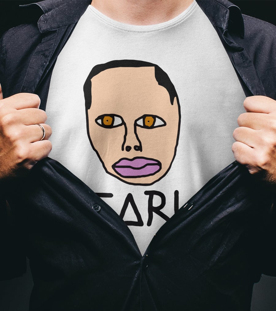 Earl Sweatshirt Odd Future Free Earl Face Drawing T-Shirt