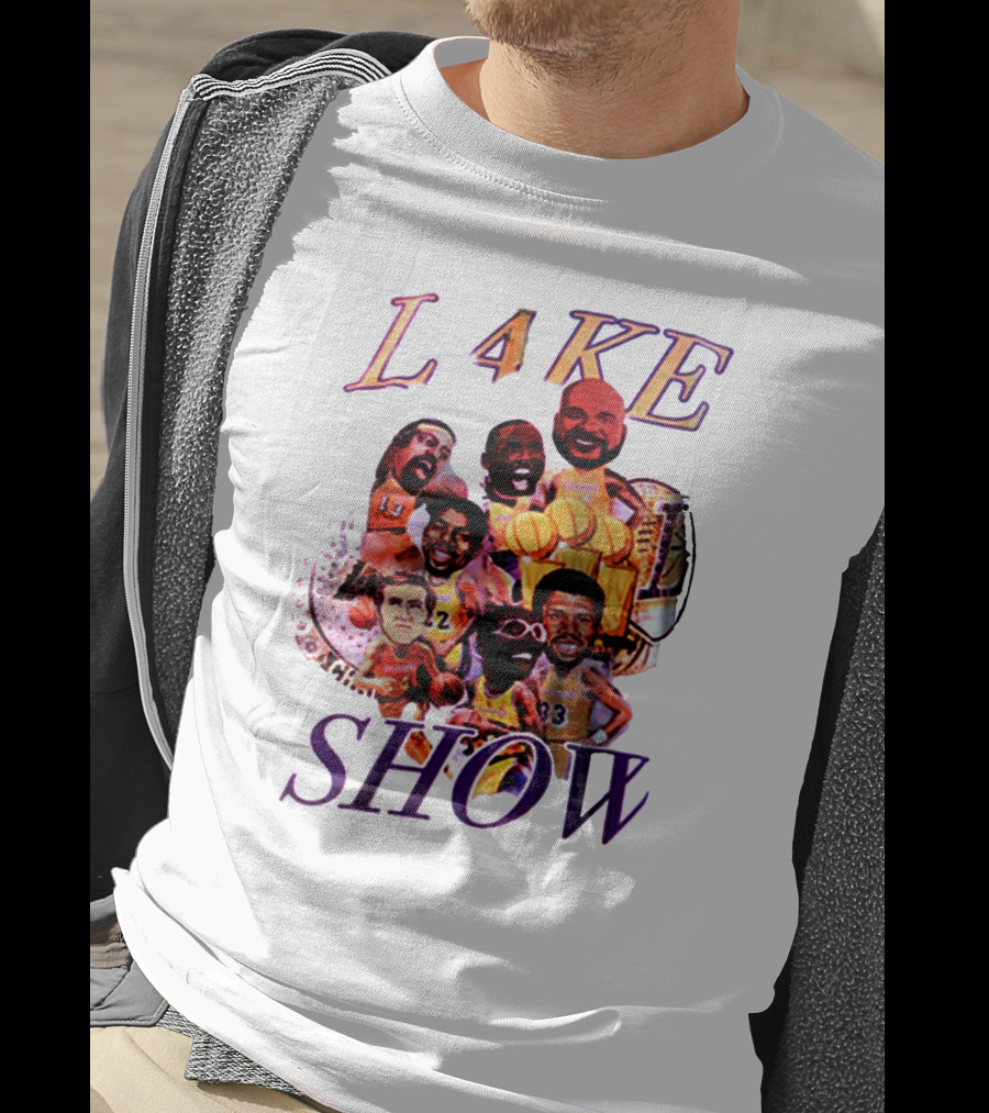 L4KE SHOW LeBron James Laker Legends T-Shirt