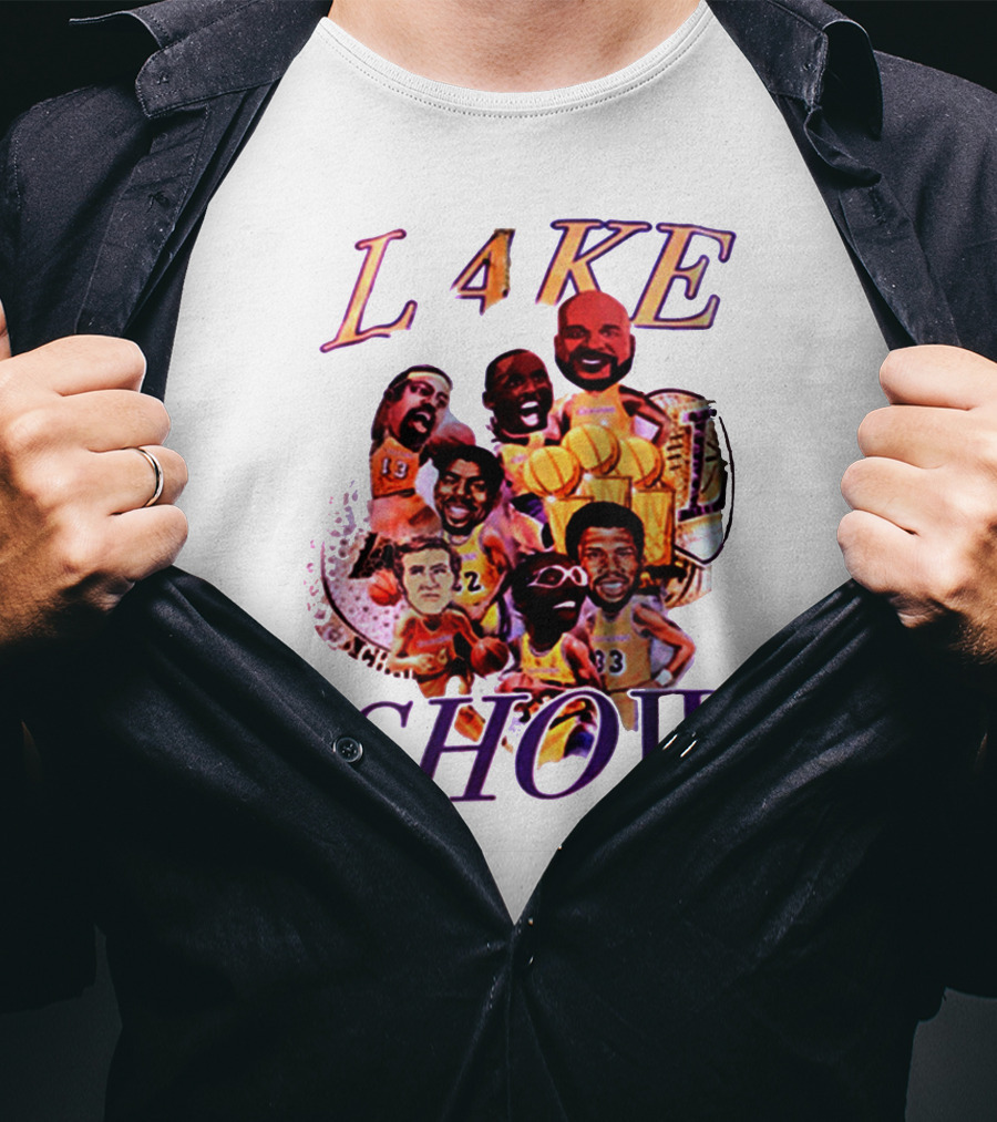 L4KE SHOW LeBron James Laker Legends T-Shirt