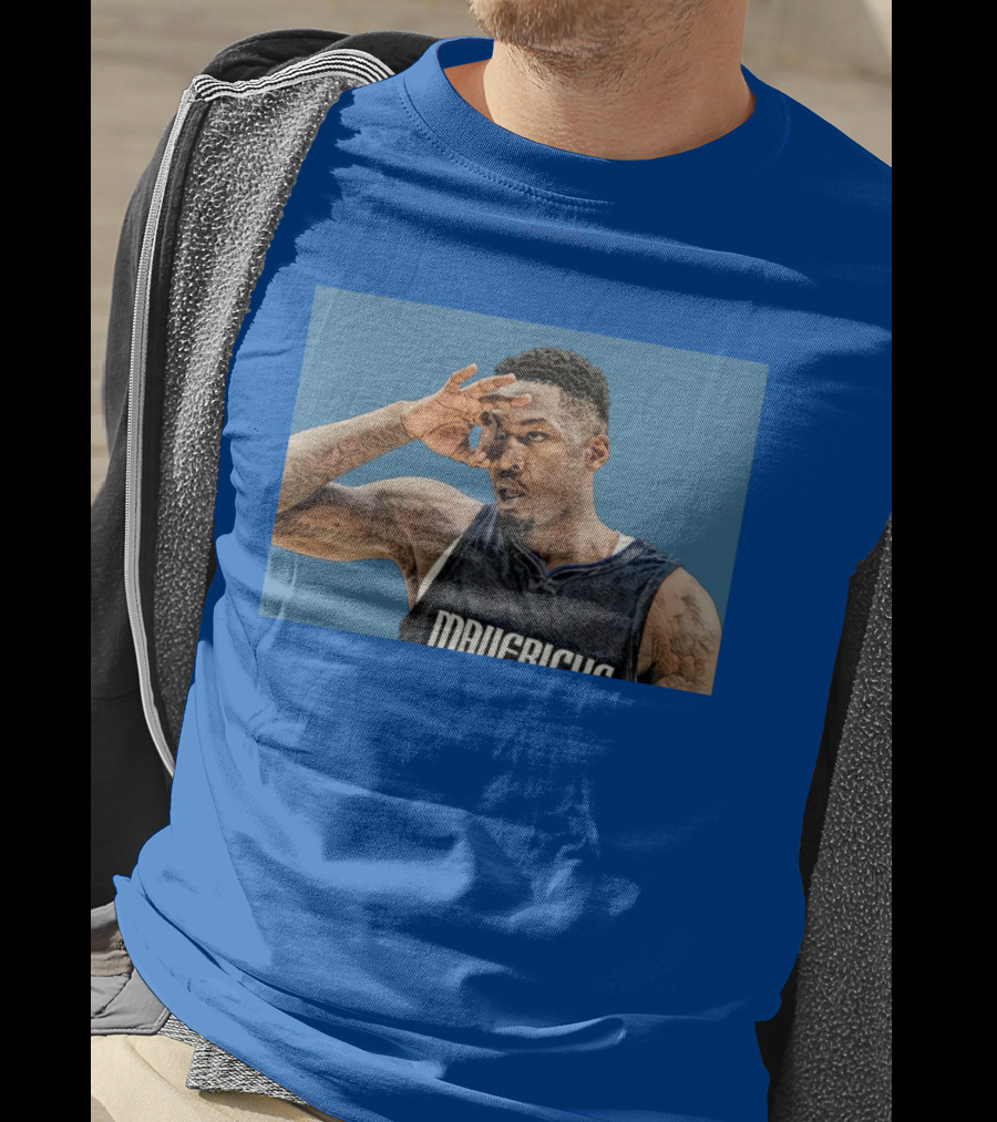 Dorian DFS Mavericks Basketball Player Gesture T-Shirt