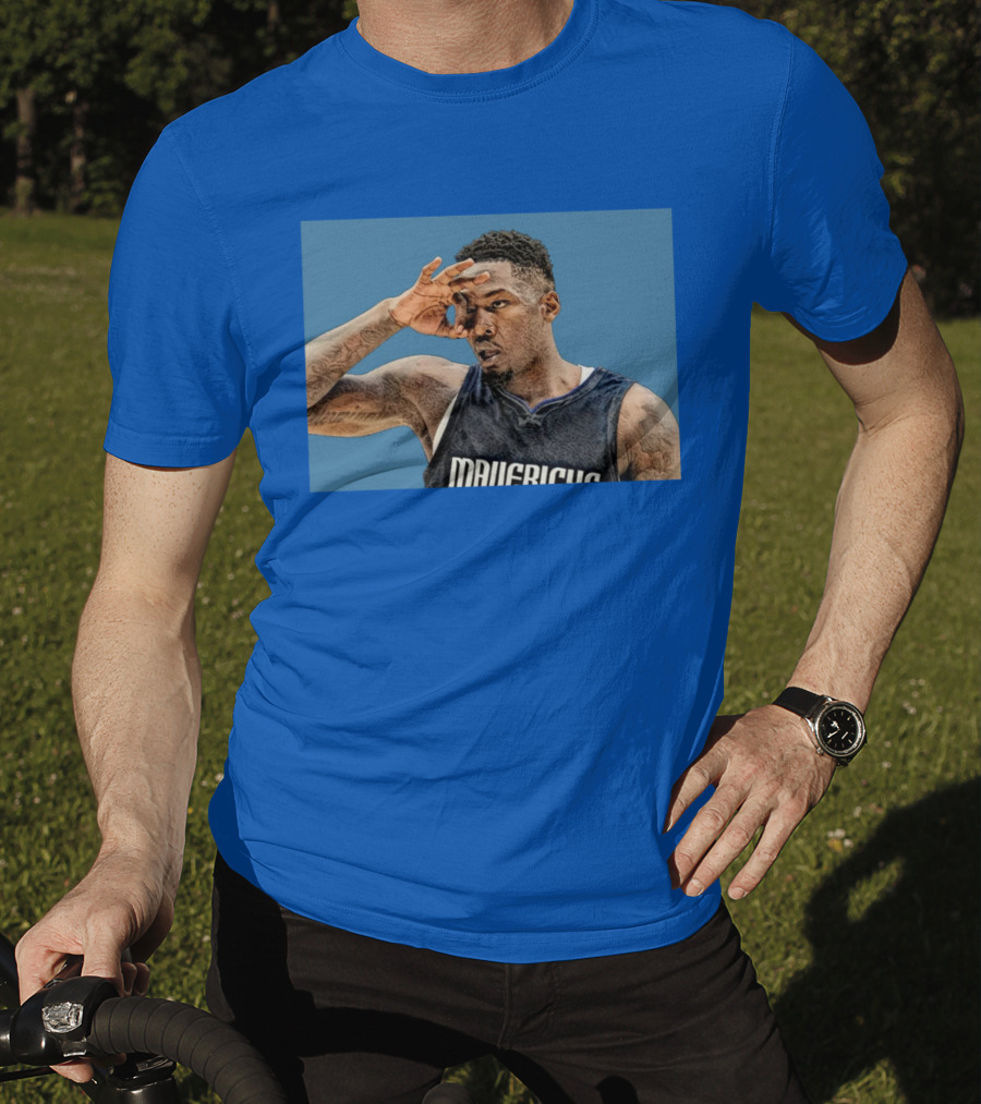 Dorian DFS Mavericks Basketball Player Gesture T-Shirt