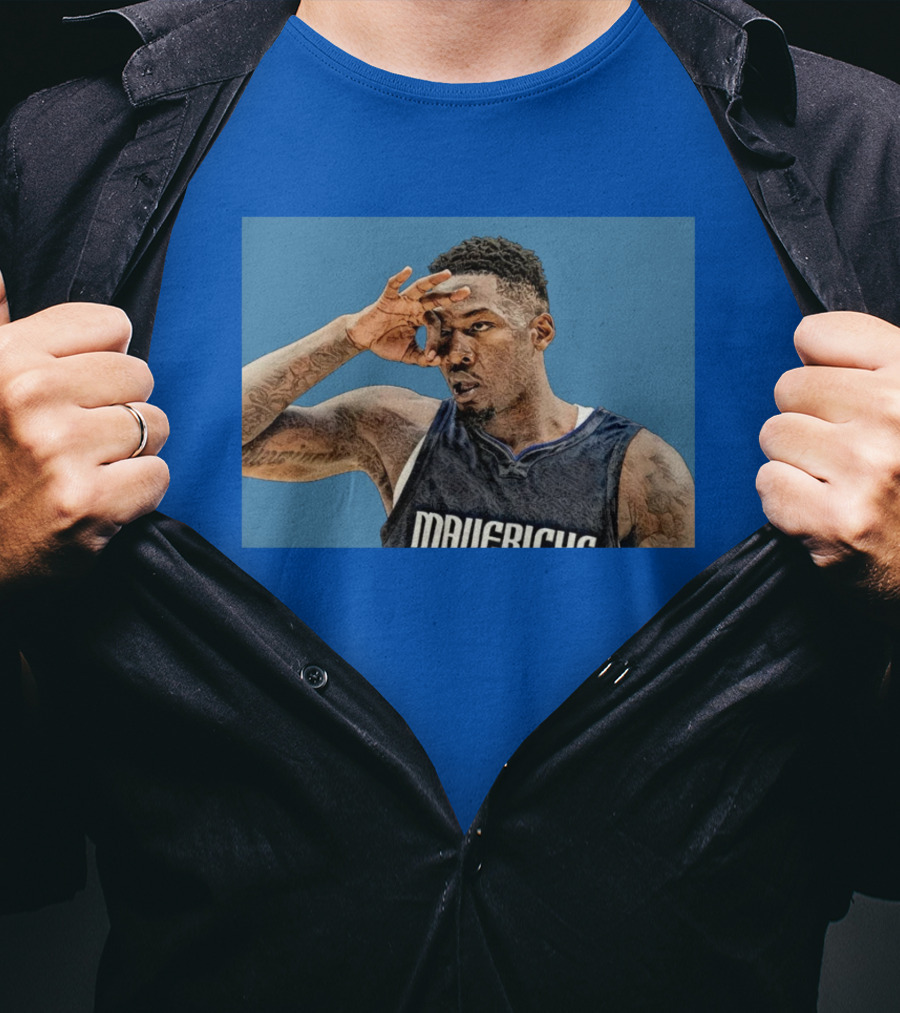 Dorian DFS Mavericks Basketball Player Gesture T-Shirt