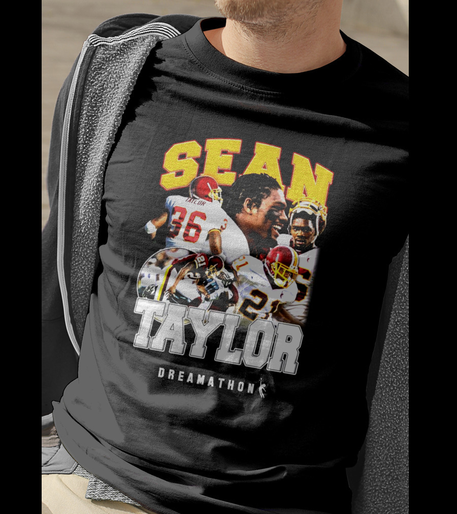 Sean Taylor Dreamathon Football Legends Collection T-Shirt