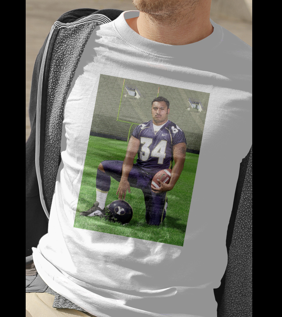 Lane Lunt Kalani BYU Football 34 T-Shirt