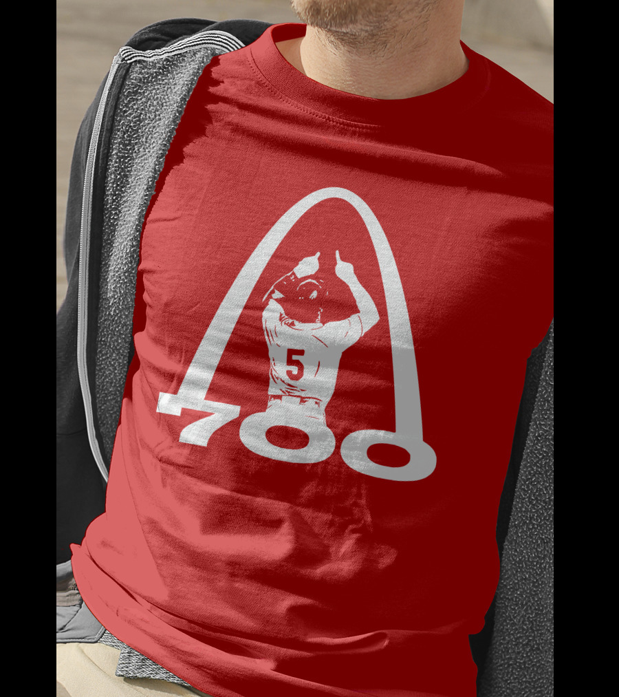 700 Baseball Arch Number 5 T-Shirt
