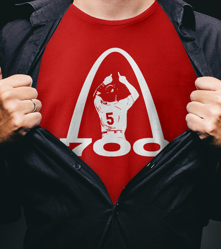 700 Baseball Arch Number 5 T-Shirt
