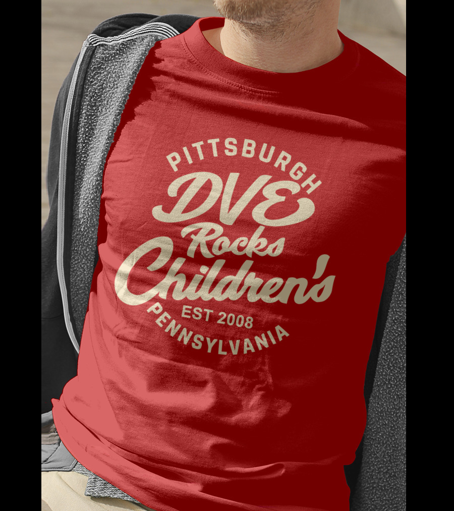 Pittsburgh DVE Rocks Children's Est 2008 Pennsylvania T-Shirt