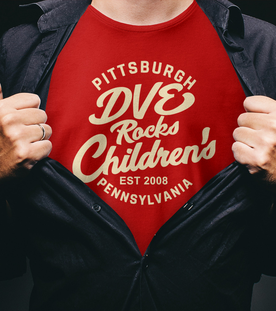 Pittsburgh DVE Rocks Children's Est 2008 Pennsylvania T-Shirt
