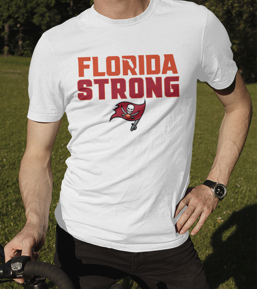 Florida Strong Buccaneers Logo Elements T-Shirt