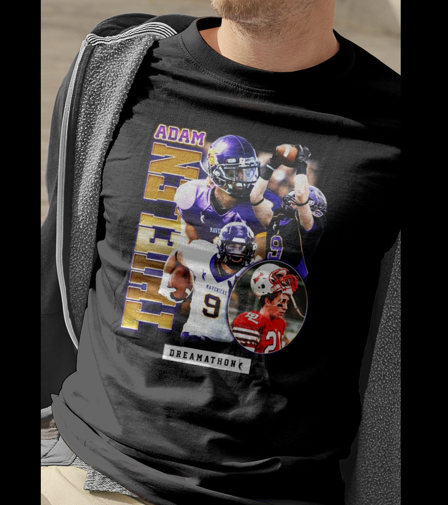 Adam Thielen Mavericks Dreamathon Football Hero T-Shirt