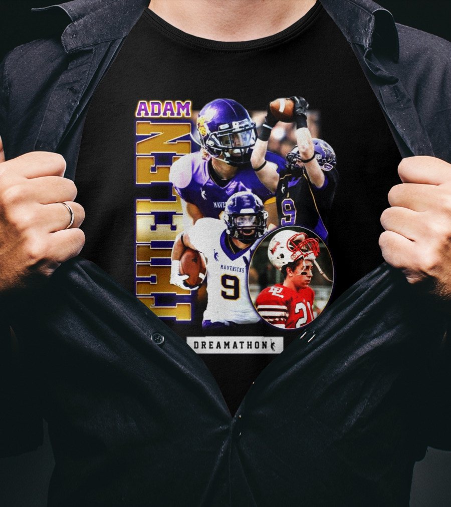 Adam Thielen Mavericks Dreamathon Football Hero T-Shirt