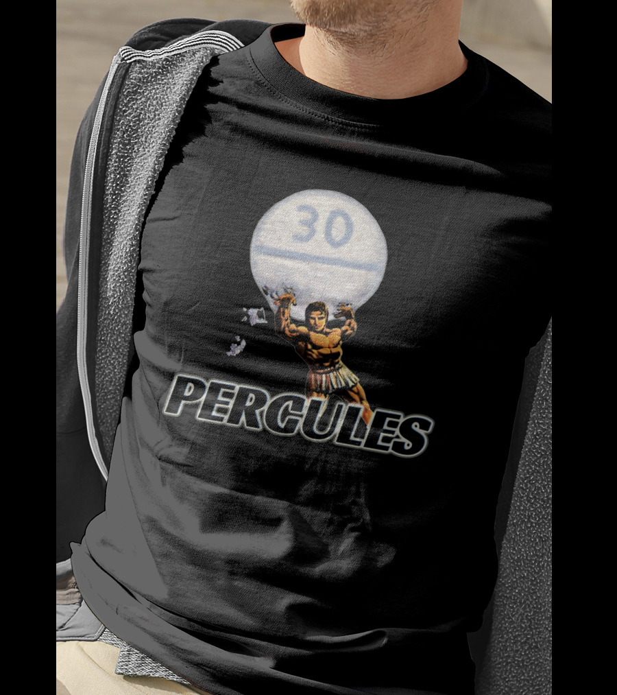 PERCULES Strongman Lifting 30 Pill T-Shirt