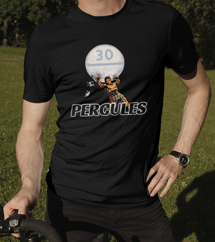 PERCULES Strongman Lifting 30 Pill T-Shirt