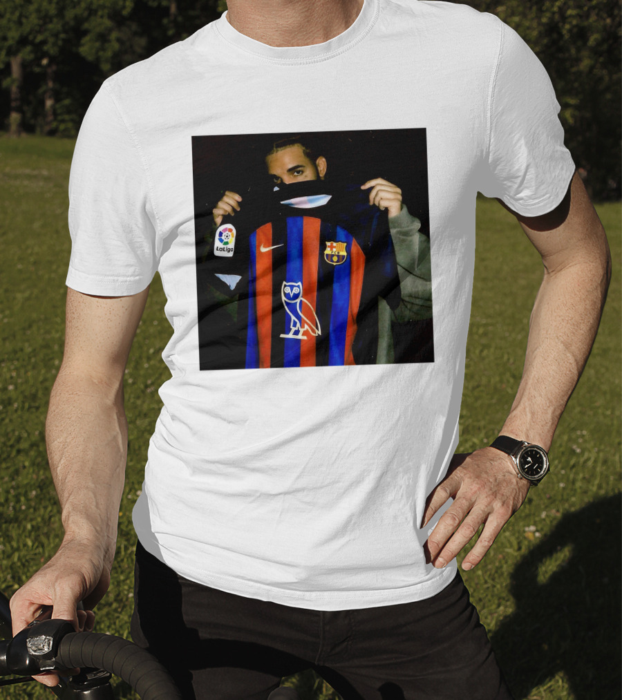 Drake Barcelona La Liga OVO FC Barcelona Jersey T-Shirt