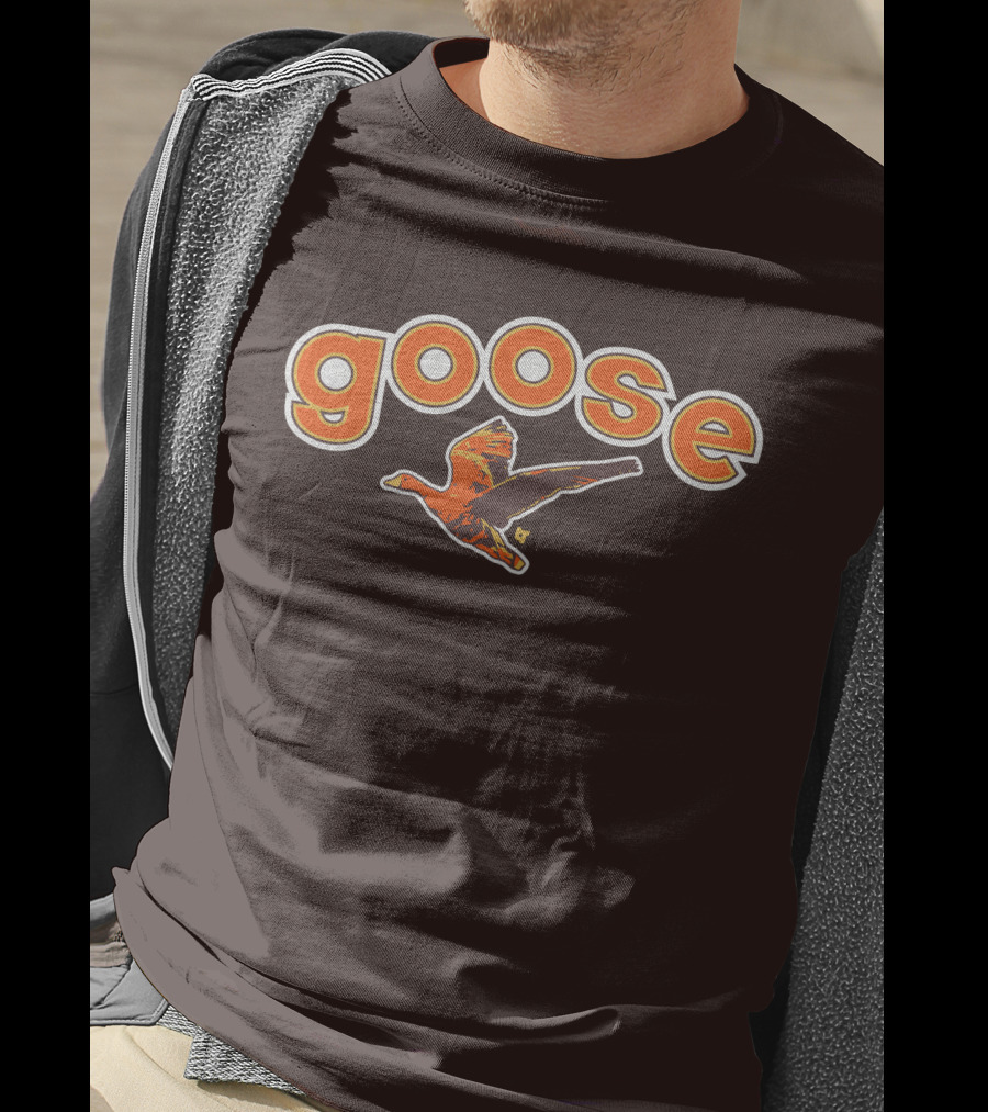 Goose Padres Brown And Orange T-Shirt