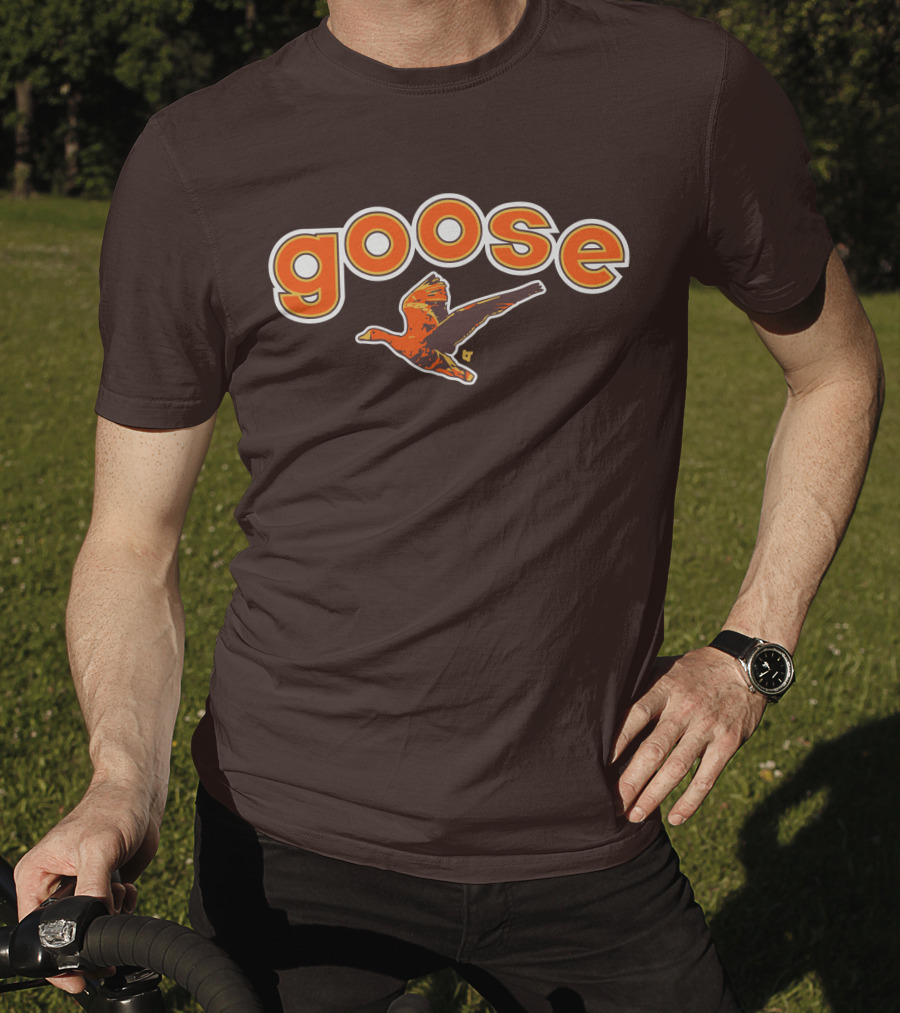 Goose Padres Brown And Orange T-Shirt